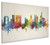 Osaka Japan Skyline Cityscape Box Canvas