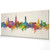 Bruges Belgium Skyline Cityscape PANORAMIC Box Canvas