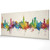 Bolton England Skyline Cityscape PANORAMIC Box Canvas