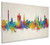 Bielefeld Deutschland Skyline Cityscape Box Canvas