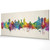 Boulder Colorado Skyline Cityscape PANORAMIC Box Canvas