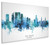 The Hague Netherlands Skyline Cityscape Box Canvas