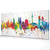 Munich Germany Skyline Cityscape PANORAMIC Box Canvas