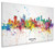 Vancouver Canada Skyline Cityscape Box Canvas