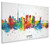 Auckland New Zealand Skyline Cityscape Box Canvas Auckland New Zealand Skyline Cityscape Box Canvas