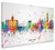 Hong Kong China Skyline Cityscape Box Canvas Hong Kong China Skyline Cityscape Box Canvas
