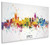 Charlotte North Carolina Skyline Cityscape Box Canvas Charlotte North Carolina Skyline Cityscape Box Canvas