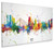 Riga Latvia Skyline Cityscape Box Canvas