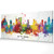 Rio de Janeiro Brazil Skyline Cityscape PANORAMIC Box Canvas