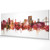 Savannah Georgia Skyline Cityscape PANORAMIC Box Canvas