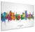 Savannah Georgia Skyline Cityscape Box Canvas