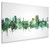 Savannah Georgia Skyline Cityscape Box Canvas