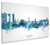 Chennai India Skyline Cityscape Box Canvas