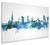 Preston England Skyline Cityscape Box Canvas