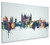 Peterborough England Skyline Cityscape Box Canvas