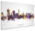 Colchester England Skyline Cityscape Box Canvas