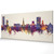 Bedford England Skyline Cityscape PANORAMIC Box Canvas
