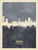 Bedford England Skyline Cityscape Poster Art Print