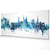 Bordeaux France Skyline Cityscape PANORAMIC Box Canvas
