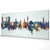 Lille France Skyline Cityscape PANORAMIC Box Canvas