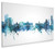 Rennes France Skyline Cityscape Box Canvas