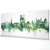 Reims France Skyline Cityscape PANORAMIC Box Canvas