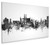 St Albans England Skyline Cityscape Box Canvas