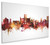 St Albans England Skyline Cityscape Box Canvas