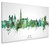 Ulm Deutschland Skyline Cityscape Box Canvas