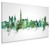 Ulm Deutschland Skyline Cityscape Box Canvas