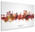 Stockport England Skyline Cityscape Box Canvas