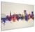 Blackburn England Skyline Cityscape Box Canvas