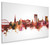 Blackburn England Skyline Cityscape Box Canvas