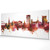 Blackburn England Skyline Cityscape PANORAMIC Box Canvas