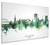 Blackburn England Skyline Cityscape Box Canvas