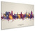 Lancaster England Skyline Cityscape Box Canvas