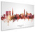 Wakefield England Skyline Cityscape Box Canvas