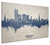 Swindon England Skyline Cityscape Box Canvas
