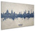 Paisley Scotland Skyline Cityscape Box Canvas