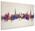 Derry Northern Ireland Skyline Cityscape Box Canvas