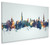 Derry Northern Ireland Skyline Cityscape Box Canvas