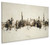 Derry Northern Ireland Skyline Cityscape Box Canvas