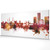 Kabul Afghanistan Skyline Cityscape PANORAMIC Box Canvas