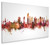 Kuwait City Kuwait Skyline Cityscape Box Canvas