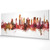 Kuwait City Kuwait Skyline Cityscape PANORAMIC Box Canvas