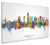 Kuwait City Kuwait Skyline Cityscape Box Canvas