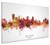 Baltimore Maryland Skyline Cityscape Box Canvas