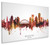 Rochester New York Skyline Cityscape Box Canvas