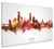 Austin Texas Skyline Cityscape Box Canvas