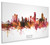 Boston Massachusetts Skyline Cityscape Box Canvas